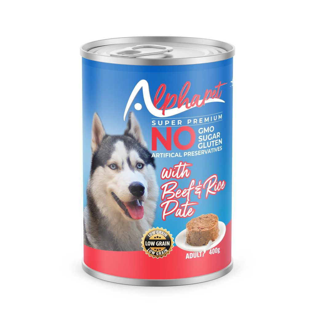 Pate Beef & Rice Adult 400 g