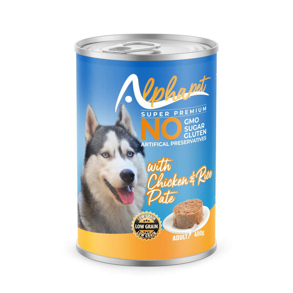 Pate Chicken & Rice Adult 400 g