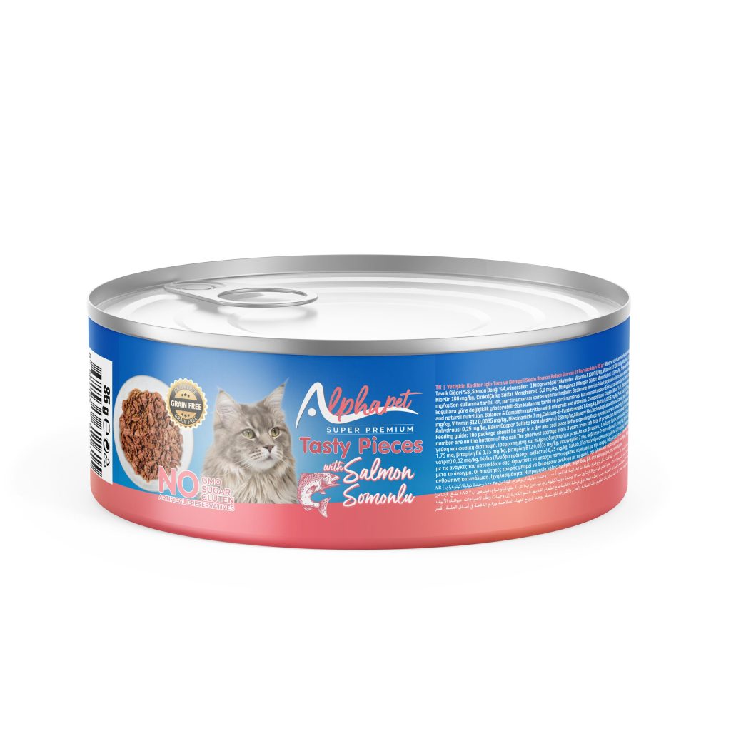 Tasty Pieces Salmon Adult 85 g